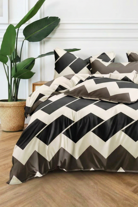 Спален комплект FIONELSY 160x200 cm памук - 3 части, Цвят: многоцветен, IVET.BG - Твоят онлайн бутик.