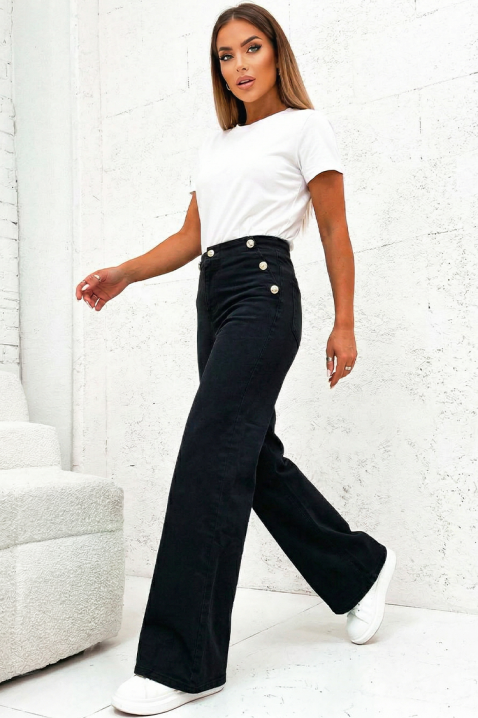 Дънки ZERDILMA BLACK, Цвят: черен, IVET.BG - Твоят онлайн бутик.