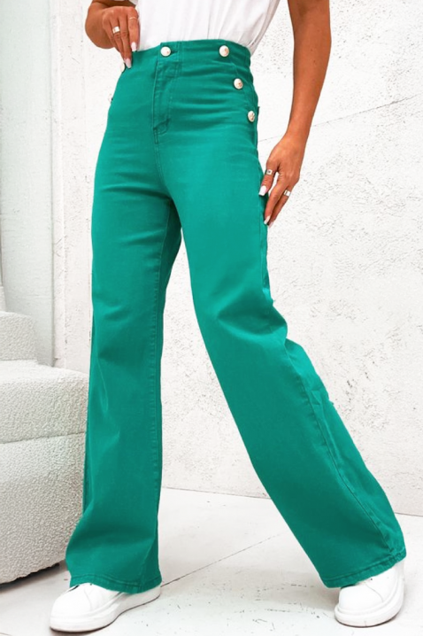 Дънки ZERDILMA GREEN, Цвят: зелен, IVET.BG - Твоят онлайн бутик.