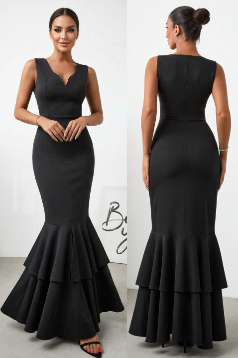 Рокля VALMONZA, Цвят: черен, IVET.BG - Твоят онлайн бутик.