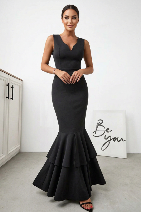 Рокля VALMONZA, Цвят: черен, IVET.BG - Твоят онлайн бутик.