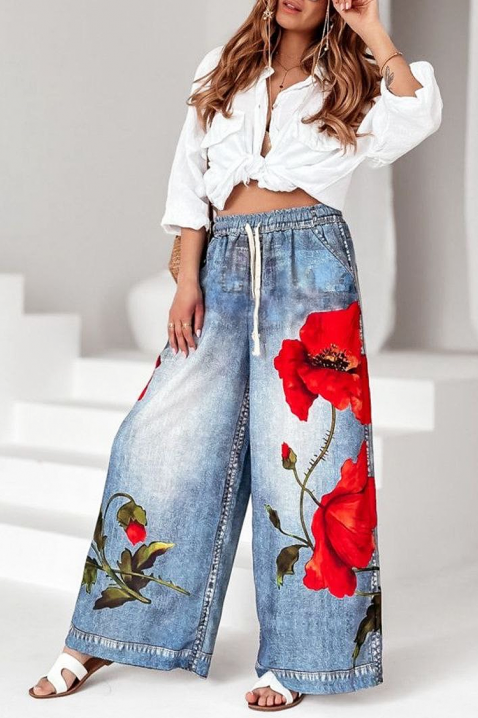 Дънки ZENDELZA, Цвят: светлосин, IVET.BG - Твоят онлайн бутик.