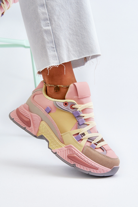 Дамски маратонки MERZILDA PINK, Цвят: розов, IVET.BG - Твоят онлайн бутик.