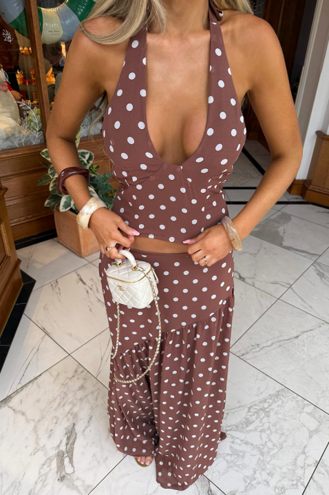 Комплект ELEONOZA, Цвят: кафяв, IVET.BG - Твоят онлайн бутик.