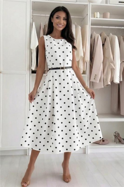 Рокля SALMENDRA WHITE, Цвят: бял, IVET.BG - Твоят онлайн бутик.