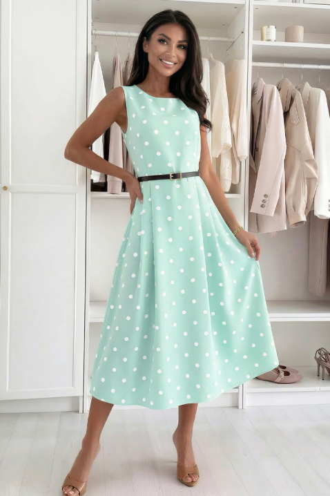 Рокля SALMENDRA MINT, Цвят: мента, IVET.BG - Твоят онлайн бутик.