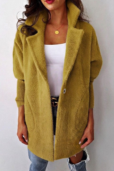 Наметка LIORMEA MUSTARD, Цвят: горчица, IVET.BG - Твоят онлайн бутик.