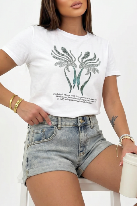 Практични къси дънкови панталони с изчистен дизайн ROSARIA, Цвят: деним, IVET.BG - Твоят онлайн бутик.