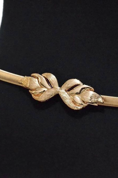 Елегантен дамски метален колан в златист цвят ZENOLIA, Цвят: златен, IVET.BG - Твоят онлайн бутик.