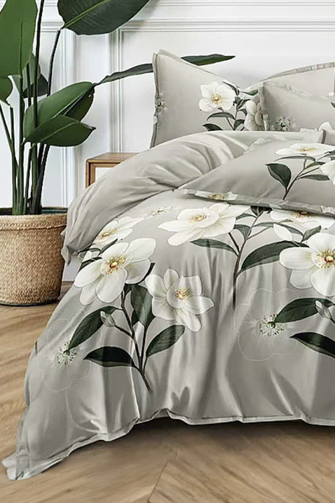 Стилен спален комплект от четири части с флорален дизайн KOLIETA 200x220 cm, Цвят: многоцветен, IVET.BG - Твоят онлайн бутик.