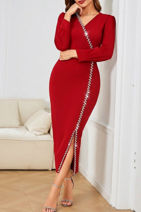 Рокля BILANDA RED, Цвят: червен, IVET.BG - Твоят онлайн бутик.
