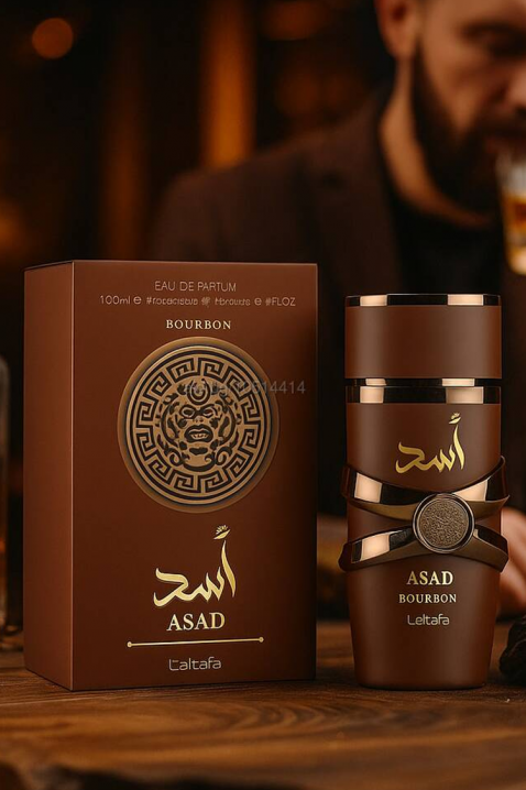 Арабски парфюм Lattafa Asad Bourbon EDP 100 mlIVET.BG - Твоят онлайн бутик.