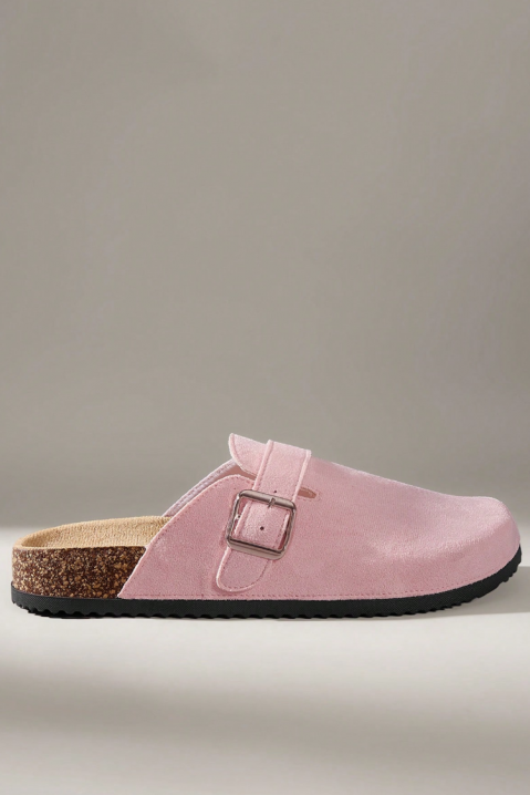 Дамски сабо чехли с катарама CAMILSA PINK, Цвят: розов, IVET.BG - Твоят онлайн бутик.