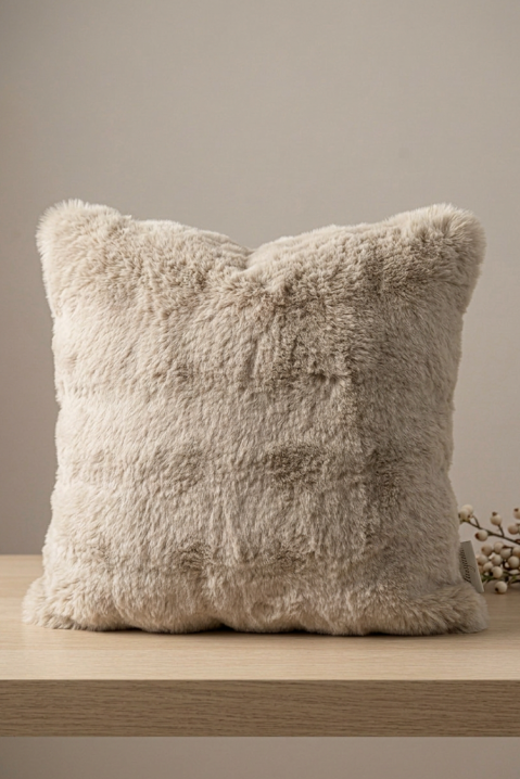 Луксозна калъфка за декоративна възглавница CARMENA BEIGE 40х40 cm, Цвят: беж, IVET.BG - Твоят онлайн бутик.
