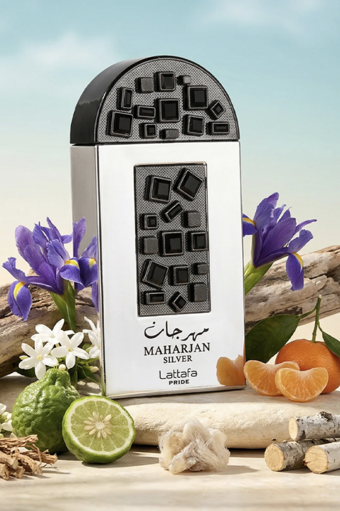 Арабски парфюм Lattafa Pride Maharjan Silver EDP 100 mlIVET.BG - Твоят онлайн бутик.