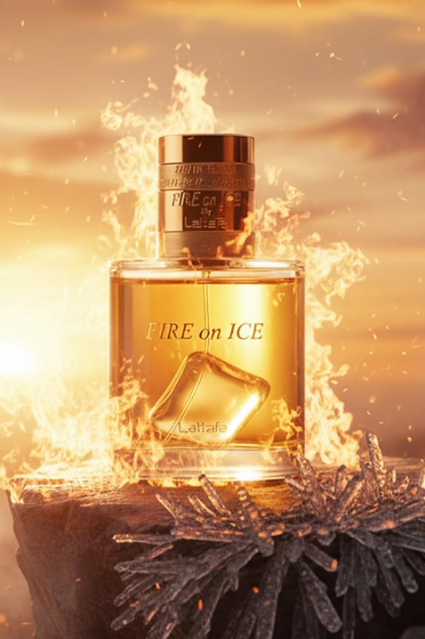 Арабски парфюм Lattafa Fire On Ice Edp 110 mlIVET.BG - Твоят онлайн бутик.