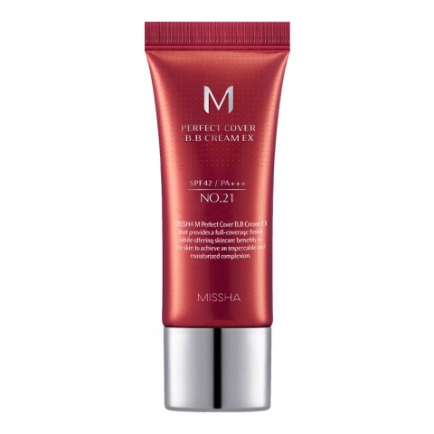 Missha M Perfect Cover BB Cream EX №21 SPF42 PA+++ 20 mlIVET.BG - Твоят онлайн бутик.