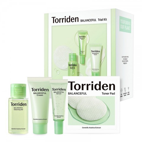 Torriden BALANCEFUL Trial Kit 30 ml + 10 ml + 20 ml + 2 брIVET.BG - Твоят онлайн бутик.