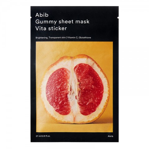 ABIB Gummy Sheet Mask Vita Sticker 27 mlIVET.BG - Твоят онлайн бутик.