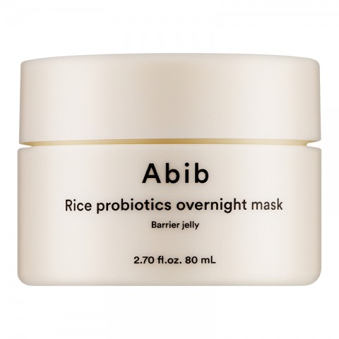 ABIB Rice Probiotics Overnight Mask Barrier Jelly 80 mlIVET.BG - Твоят онлайн бутик.