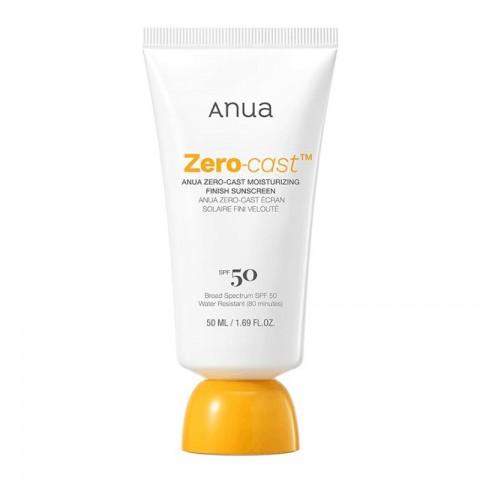 ANUA Zero-Cast Moisturizing Finish Sunscreen 50 mlIVET.BG - Твоят онлайн бутик.