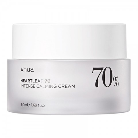 ANUA Heartleaf 70% Intense Calming Cream 50 mlIVET.BG - Твоят онлайн бутик.