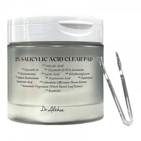 DR. ALTHEA 2% Salicylic Acid Clear Pad 60 pcsIVET.BG - Твоят онлайн бутик.