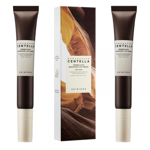 SKIN1004 Madagascar Centella Probio-Cica Bakuchiol Eye Cream Twin Pack 20 ml*2IVET.BG - Твоят онлайн бутик.