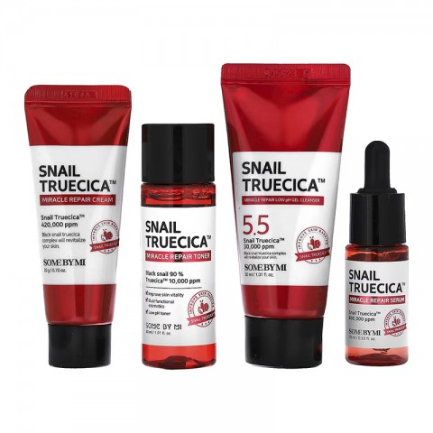 SomeByMi Snail Truecica Miracle Repair Starter Kit (30 ml, 30 ml, 10 ml, 20 ml)IVET.BG - Твоят онлайн бутик.