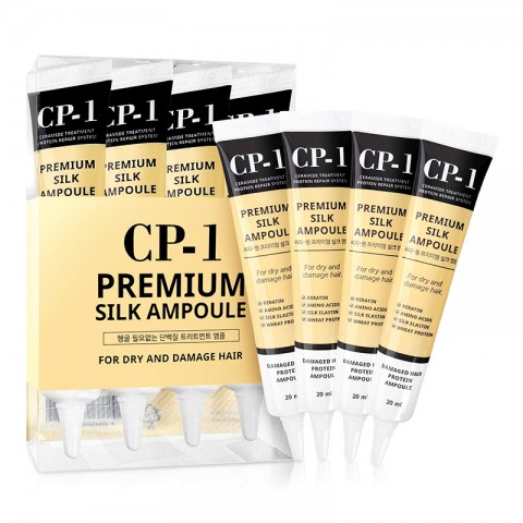Esthetic House CP-1 SET Hair Serum SILK PROTEINS CP-1 Premium Silk Ampoule 20 ml*4 брIVET.BG - Твоят онлайн бутик.