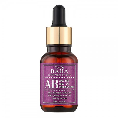 COS DE BAHA AHA 30% BHA 2% Peeling Serum (AB) 30 mlIVET.BG - Твоят онлайн бутик.