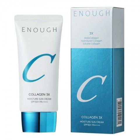 ENOUGH Collagen 3X Moisture Sun Cream SPF50+ 50 mlIVET.BG - Твоят онлайн бутик.