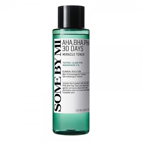 SomeByMi AHA-BHA-PHA 30 Days Miracle Toner 150 mlIVET.BG - Твоят онлайн бутик.