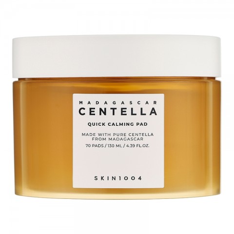 SKIN1004 Madagascar Centella Quick Calming Pad 70 бр / 130 mlIVET.BG - Твоят онлайн бутик.