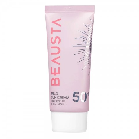 BEAUSTA Mild Sun Cream Pink Tone-Up SPF50+ 50 mlIVET.BG - Твоят онлайн бутик.