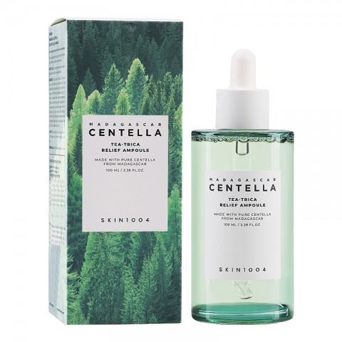 SKIN1004 Madagascar Centella Tea-Trica Relief Ampoule 100 mlIVET.BG - Твоят онлайн бутик.
