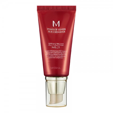 Missha M Perfect Cover BB Cream EX №21 SPF42 PA+++ 50 mlIVET.BG - Твоят онлайн бутик.