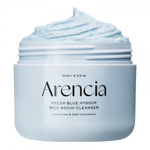 ARENCIА Fresh Blue Hyssop Rice Mochi Cleanser 120gIVET.BG - Твоят онлайн бутик.