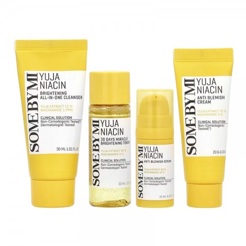 SomeByMi Yuja Niacin Anti Blemish Starter Kit (30 ml 30 ml 20 ml 10 ml)IVET.BG - Твоят онлайн бутик.