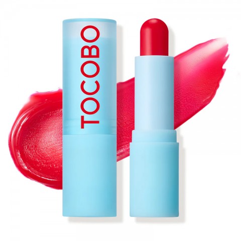 TOCOBO Glass Tinted Lip Balm 011 Flush Cherry, 3.5 gIVET.BG - Твоят онлайн бутик.