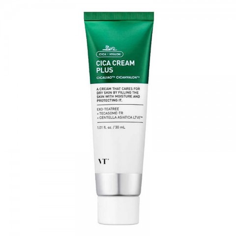 VT Cosmetics CICA CREAM PLUS 30 mlIVET.BG - Твоят онлайн бутик.