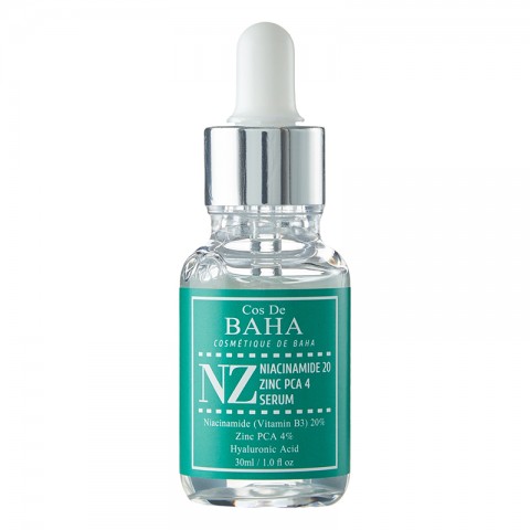 COS DE BAHA Niacinamide 20% Zinc 4% Serum (NZ) 30 mlIVET.BG - Твоят онлайн бутик.