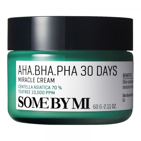 SomeByMi AHA BHA PHA 30 Days Miracle Cream 60 mlIVET.BG - Твоят онлайн бутик.