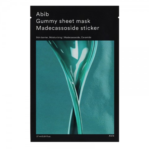 ABIB Gummy Sheet Mask Madecassoside Sticker 27 mlIVET.BG - Твоят онлайн бутик.