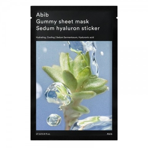 ABIB Gummy Sheet Mask Sedum Hyaluron Sticker 27 mlIVET.BG - Твоят онлайн бутик.
