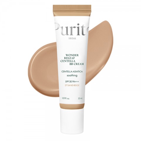 PURITO Seoul Wonder Releaf Centella BB Cream №27 Sand Beige 30 mlIVET.BG - Твоят онлайн бутик.