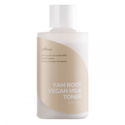 ISNTREE Yam Root Vegan Milk Toner 200 mlIVET.BG - Твоят онлайн бутик.