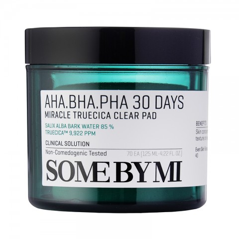 SomeByMi AHA BHA PHA 30 Days Miracle Truecica Clear Pad 70 брIVET.BG - Твоят онлайн бутик.