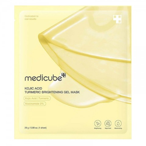 MEDICUBE Kojic Acid Turmeric Brightening y Gel Mask 1 брIVET.BG - Твоят онлайн бутик.