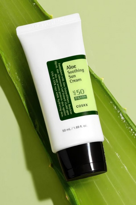 COSRX Aloe Soothing Sun Cream SPF50+ PA+++ 50 mlIVET.BG - Твоят онлайн бутик.